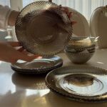 سرویس پذیرایی 6 نفره مدل پیکسل ارغوانی کد 2100